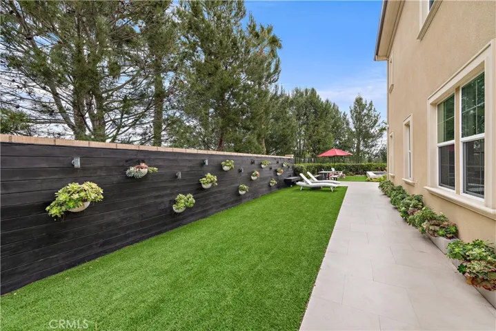 Side yard.