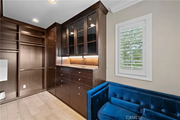 Primary closet.