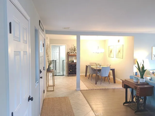 Entry looking toward hall