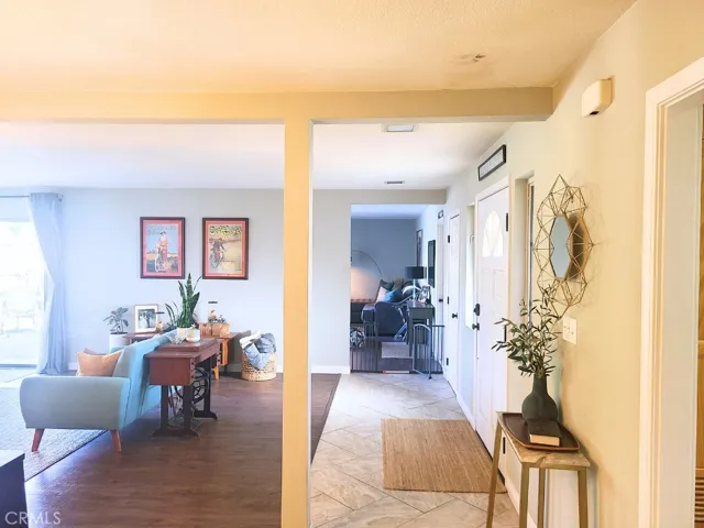 From kitchen looking toward family room