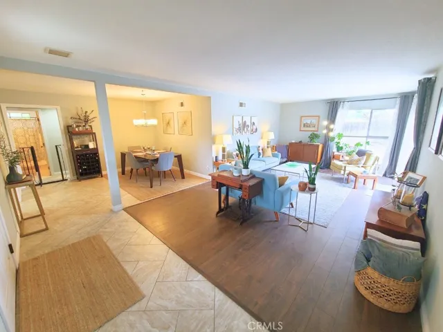 Spacious open floor plan