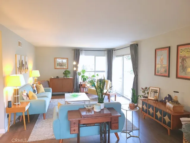 View from entry of formal living room
