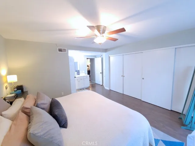 Primary Bedroom with full-length closet