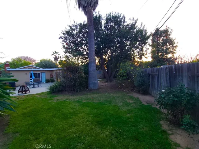 from corner of property looking west toward Coronado across expansive yard