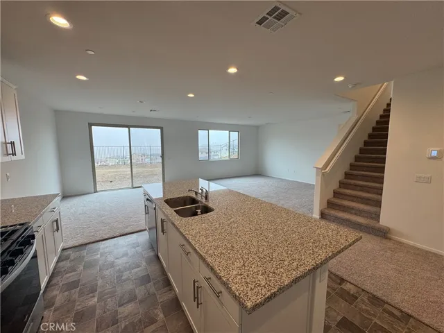 Large Kitchen Island with Breakfast Nook