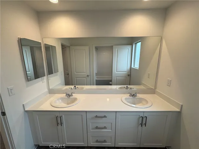 Secondary Bathroom with Dual Sink Vanity