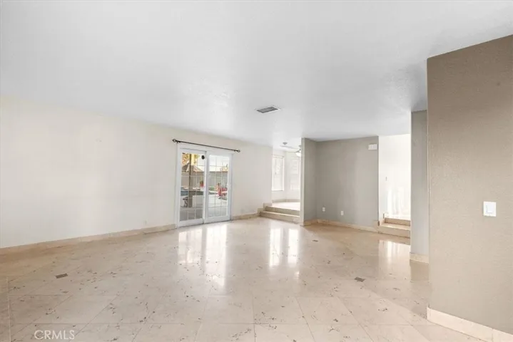 Family room off kitchen