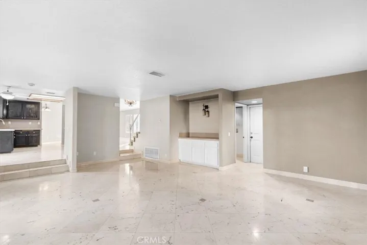 Family room off kitchen