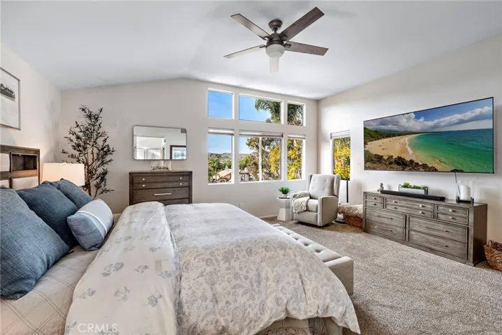 Expansive Main bedroom