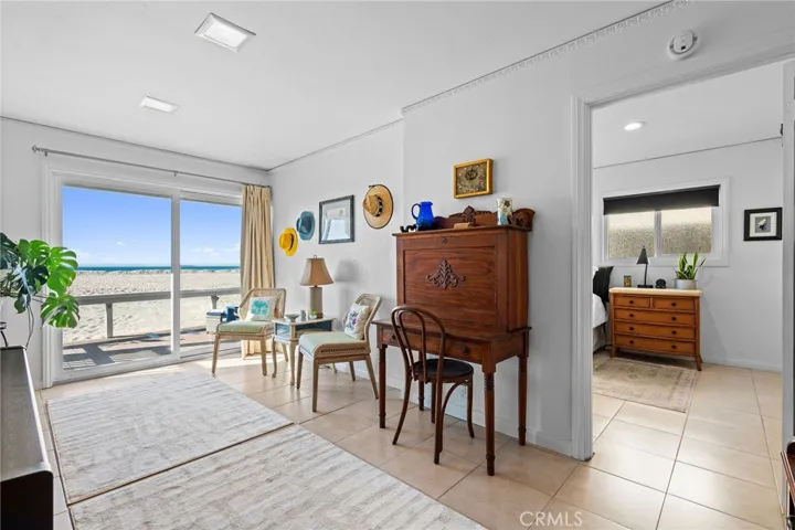 Lower level includes a living room area/retreat and one bedroom with ensuite bath