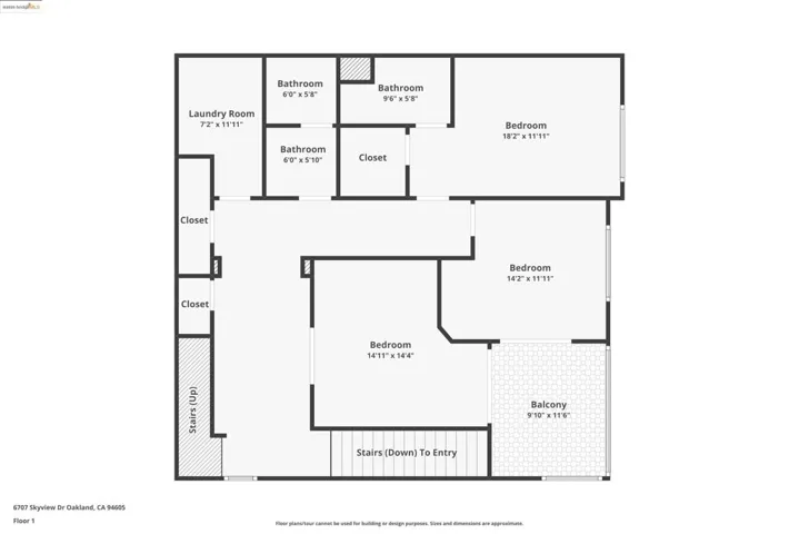 6707 Skyview Dr, Oakland, California 94605