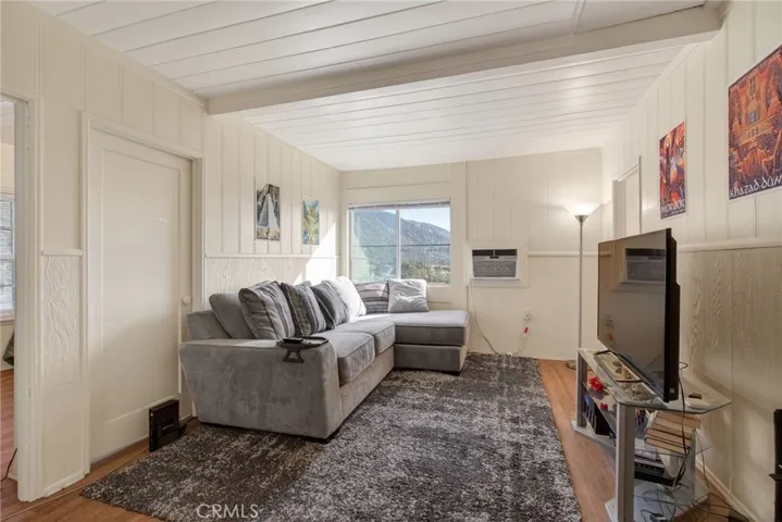 There is also a ductless HVAC unit.