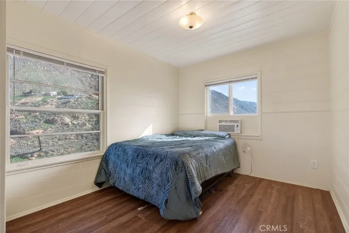 The bedroom also has its own ductless HVAC unit.