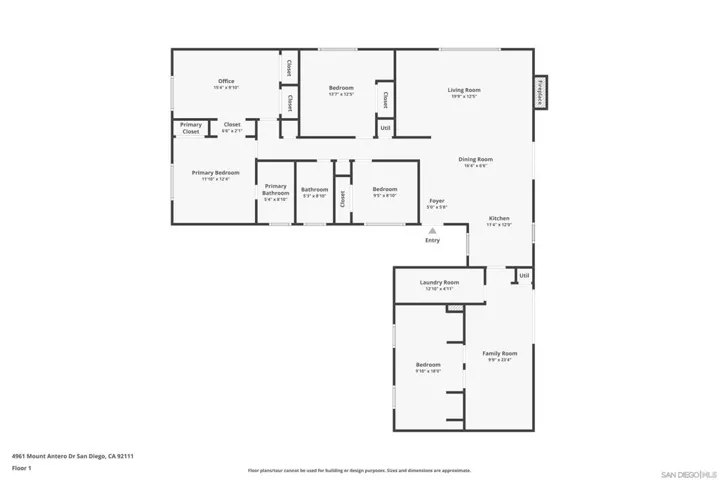 4961 Mount Antero, San Diego, California 92111