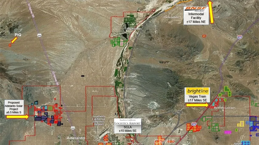 The PIQ in comparison to the BNSF Project, The High Speed Vegas Train & SCLA