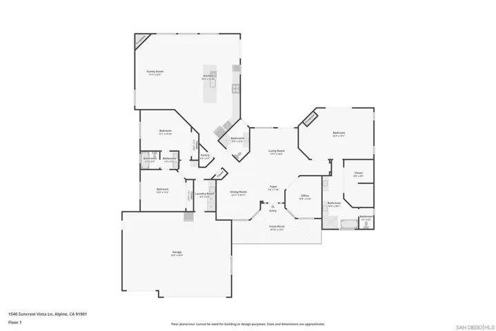 1540 Suncrest Vista Ln, Alpine, California 91901