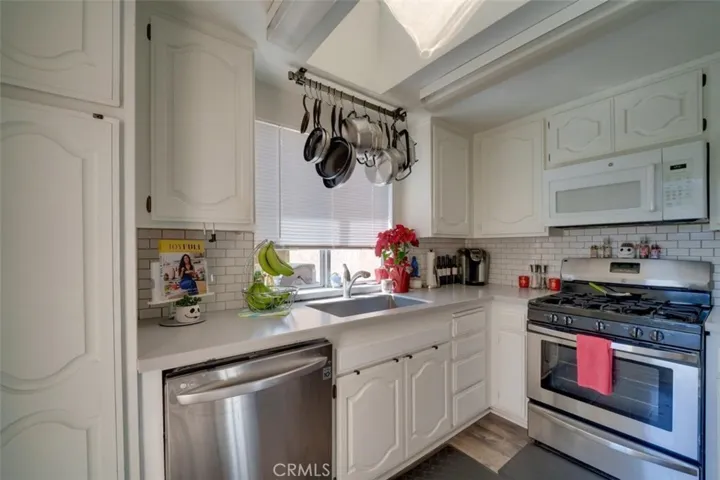Kitchen with large skylight