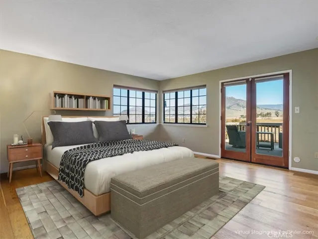 Virtual staging. Primary bedroom