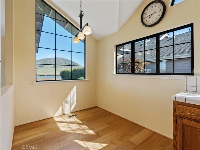 Breakfast nook off kitchen