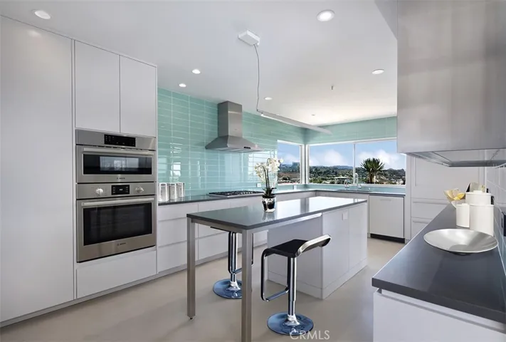 Updated kitchen with view