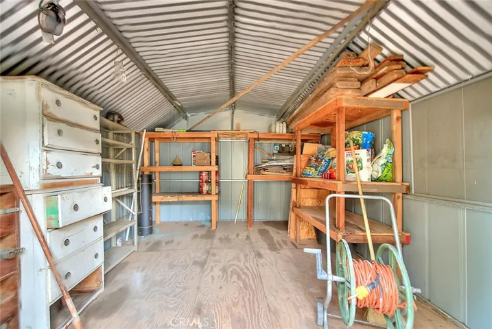 An additional storage shed
