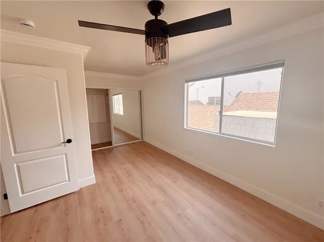 3rd bedroom view to closet with storage