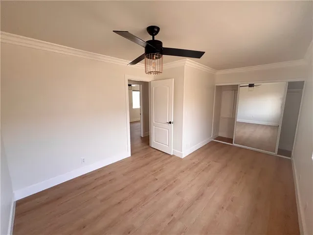 3rd bedroom view to closet with storage area