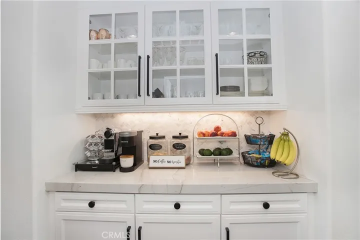 Coffee Bar off Kitchen