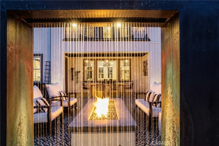 Custom Fountain with Lighting