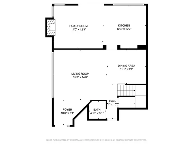 Downstairs Floorplan