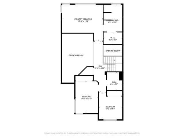 Upstairs Floorplan