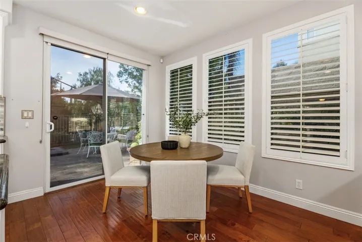 Breakfast Nook in Kitchen