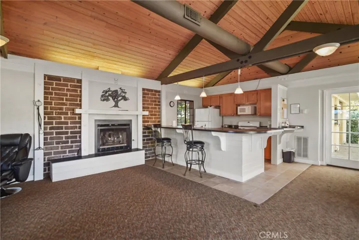 Clubhouse Interior with fully equipped Kitchen