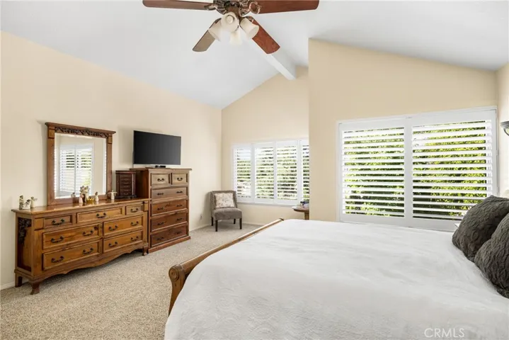 Another view of the primary bedroom