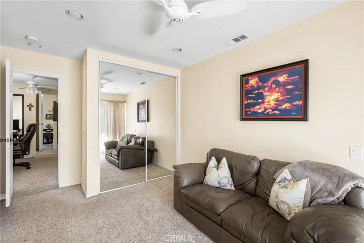 Another view of the downstairs bedroom
