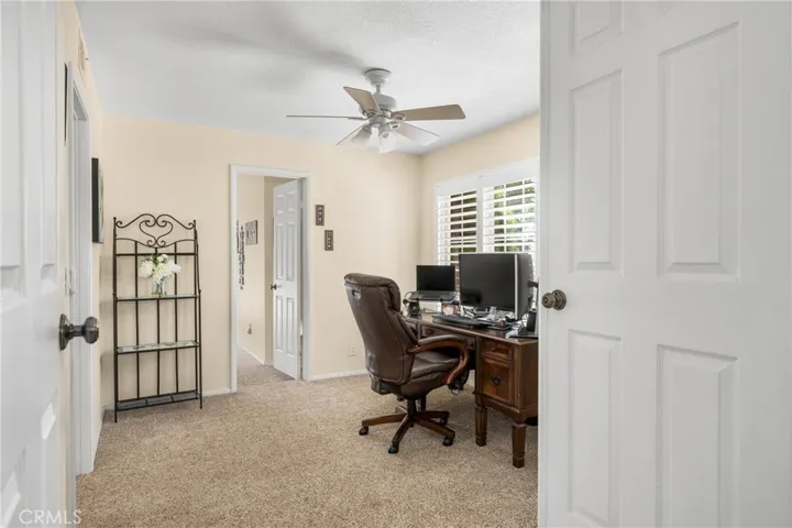 Downstairs den
