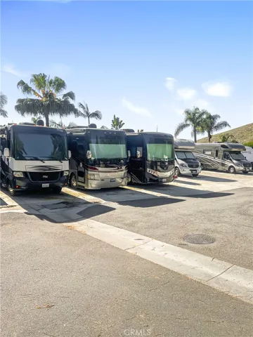 On site RV and toy parking