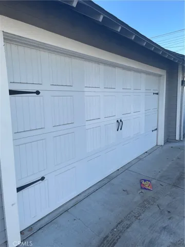 Rear garages off alley