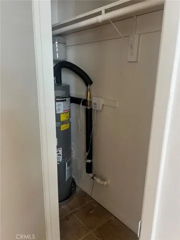 Second closet with water heater