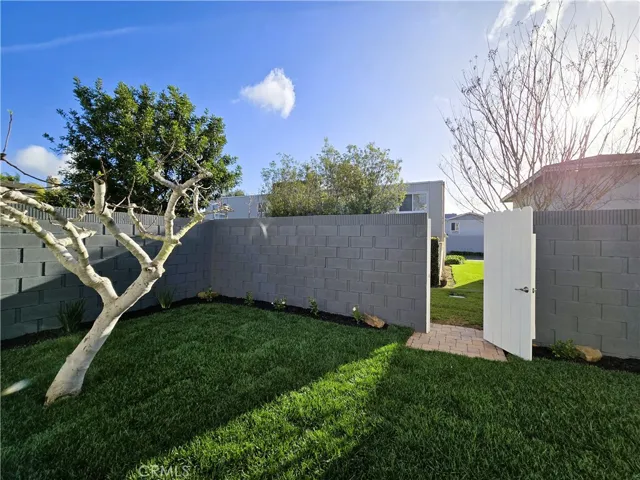 Back Yard to Community Greenbelt Area