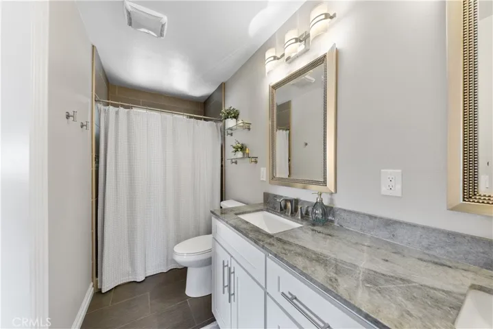 Primary walk-in shower