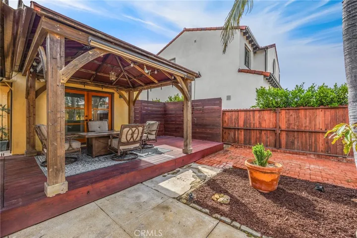 Deck with Covered Patio