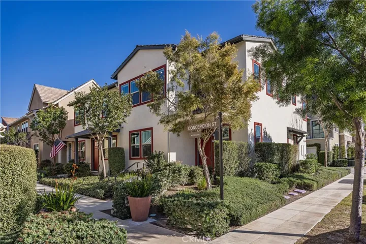 Landscaped Entry