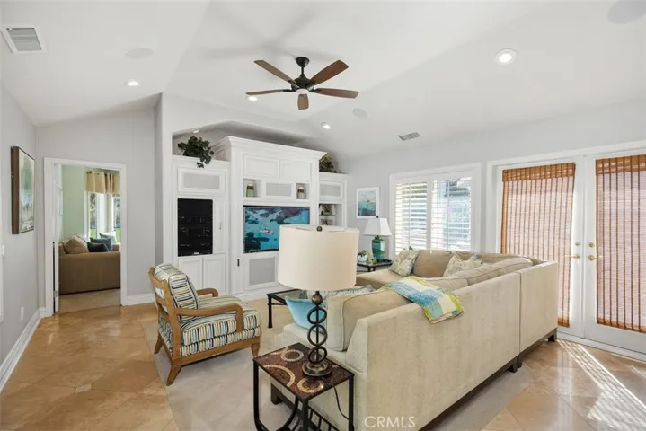 Family Room Opens to Backyard