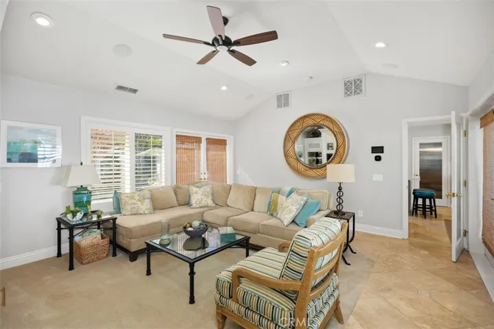 Family Room Opens to Backyard