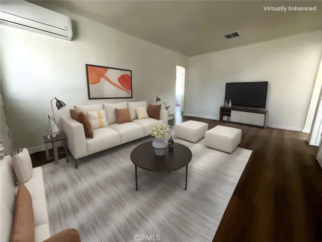 Living room; top floor