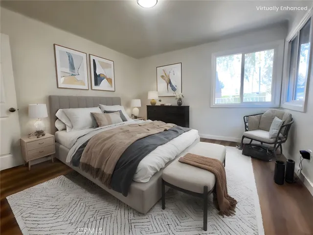 Primary bedroom; top floor