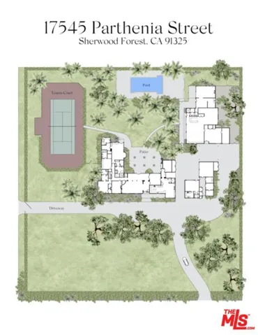 17545 Parthenia Street, Sherwood Forest, California 91325