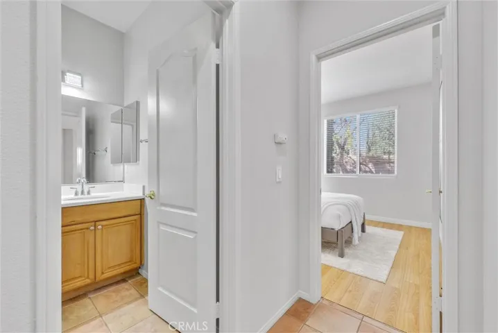 Main Floor Bedroom - adjacent to a 3/4 bathroom
