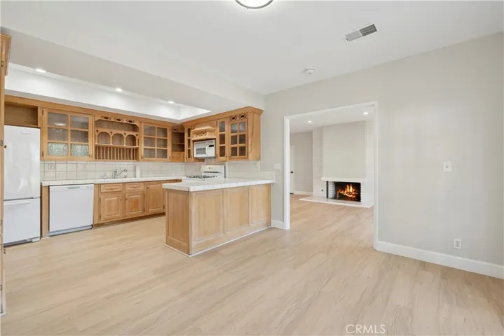 Kitchen and dining room